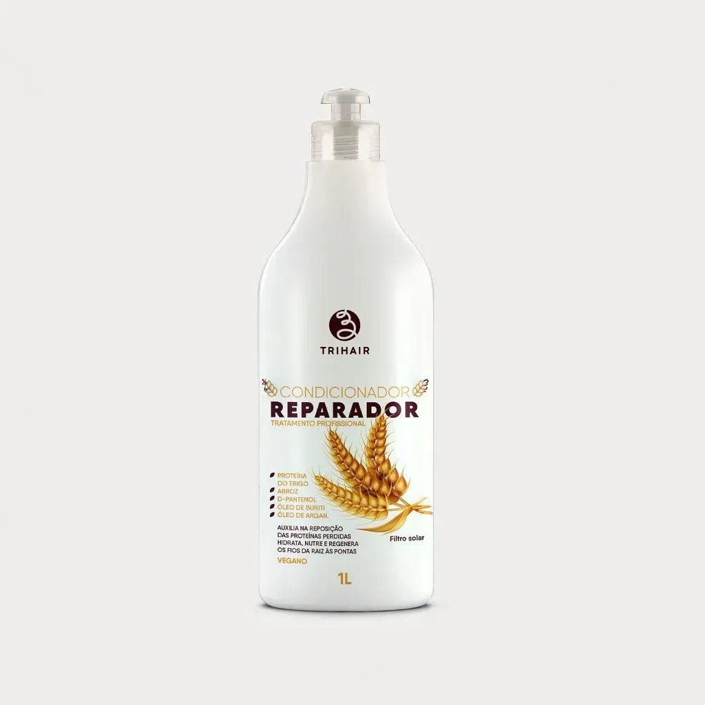 Condicionador TriHair Reparador Orgânico - 1 L - Trihair Cosméticos